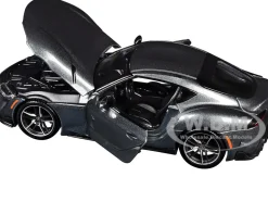 Toyota GR Supra Gray Metallic "Special Edition" Series 1/24 Diecast Model Car by Maisto