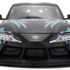 2020 Toyota GR Supra "HKS" Matt Black with Graphics "JDM Tuners" Series 1/24 Diecast Model Car by Jada