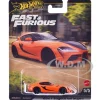 2021 Toyota GR Supra Orange and Black "F9" (2021) Movie "Fast & Furious" Series Diecast Model Car by Hot Wheels
