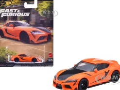 2021 Toyota GR Supra Orange and Black 