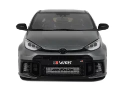 2024 Toyota GR Yaris Precious Metal Gray Metallic Limited Edition to 999 pieces Worldwide 1/18 Model Car by Otto Mobile
