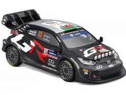 Toyota GR Yaris Rally1 Hybrid #33 Elfyn Evans - Scott Martin "Toyota Gazoo Racing WRT" "World Rally Championship" (2024) "Race" Series 1/43 Diecast Model Car by Bburago