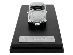 Toyota 2000GT RHD Right Hand Drive Silver Metallic 1/64 Diecast Model Car LCD Models LCD64029SI