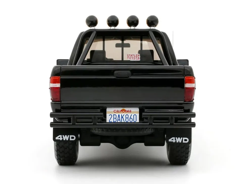 1985 Toyota Hilux SR5 Pickup Truck Black Limited Edition to 3000 pieces Worldwide 1/18 Model Car by Otto Mobile