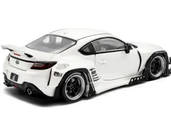 2022 Toyota Pandem GR86 White Metallic 1/43 Diecast Model Car by Solido