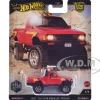 1987 Toyota Pickup Truck Red with Stripes "HW Off Road" Series Diecast Model Car by Hot Wheels