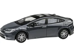 2023 Toyota Prius Guardian Gray 1/64 Diecast Model Car by Paragon Models