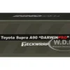 Toyota Supra (A90) "DarwinPro" Matt Green with Carbon Accents 1/64 Diecast Model Car by Inno Models