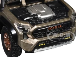 2024 Toyota Tacoma Trailhunter Edition Pickup Truck Bronze Metallic 1/24 Diecast Model Car