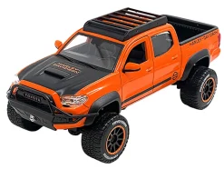 2023 Toyota Tacoma TRD Pro Pickup Truck "Harley Davidson" Orange and Black with Roof Rack "H-D Custom" Series 1/24 Diecast Model Car by Maisto