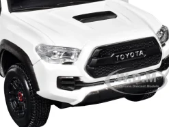 2023 Toyota Tacoma TRD PRO Pickup Truck White with Sunroof 