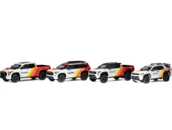 Toyota TRD PRO 4 Car Set Limited Edition to 500 pieces Worldwide 1/64 Diecast Model Cars by GCD
