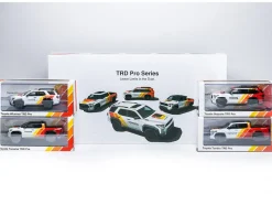 Toyota TRD PRO 4 Car Set Limited Edition to 500 pieces Worldwide 1/64 Diecast Model Cars by GCD