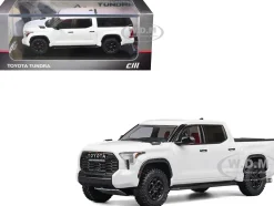 Toyota Tundra Pickup Truck White 1/64 Diecast Model Car by CM Model