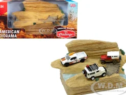 Trail Challenge Resin Diorama 1/64 Scale Models American Diorama 38431