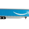 Trailer Wind Skirts for 53' Dry Vans White 1/87 (HO) Plastic Model Car by HO Logistics