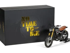 Triumph Scrambler 1200 XE Motorcycle Black (Dirty Version) James Bond 007