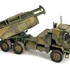 Ukraine M142 High Mobility Artillery Rocket System HIMARS Green Camouflage NEO Dragon Armor Series 1/72 Plastic Model Dragon Models 63502