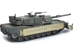United States M1A1 AIM (Abrams Integrated Management) Tank with Mine Plow (Plowing Mode) #68 "United States Army" Olive Drab "NEO Dragon Armor" Series 1/72 Plastic Model by Dragon Models
