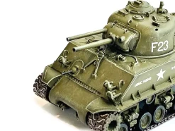 United States M4A3 HVSS POA CWS H5 Flamethrower Tank Olive Drab F 23 US Marine Corps Korea 1951 NEO Dragon Armor Series 1/72 Plastic Model Dragon Models 63147