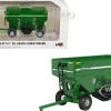 Unverferth 630 Grain Wagon Green 1/64 Diecast Model SpecCast UBC057