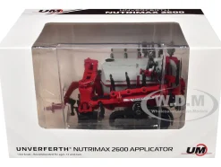 Unverferth NutriMax 2600 Applicator with Tracks Red 1/64 Diecast Model by SpecCast