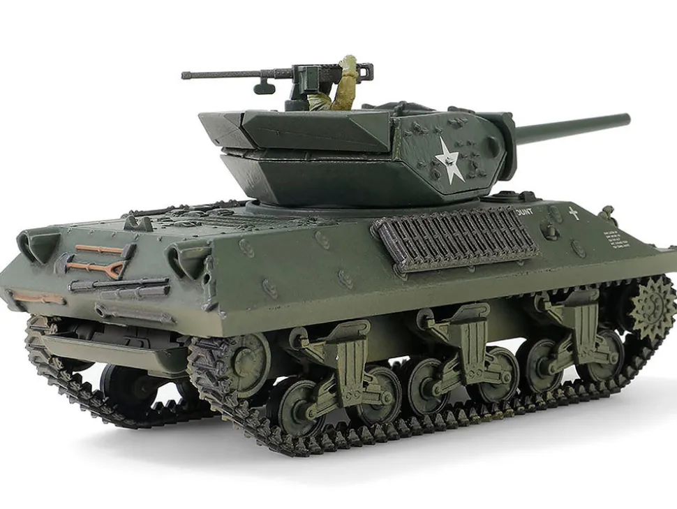 U.S. Army M10 GMC Tank "702nd Tank Destroyer Battalion, Normandy, France" (1944) United States Army "Mini AFV" Series 1/64 Diecast Model by Forces of Valor