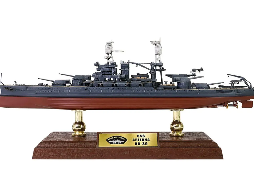 USS Arizona (BB-39) Pennsylvania-Class Battleship United States Navy "Full Hull Edition" Series 1/700 Diecast Model by Forces of Valor