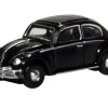 Volkswagen Beetle Black 1/148 (N) Scale Diecast Model Car by Oxford Diecast