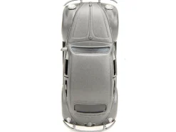 1959 Volkswagen Beetle Gray Metallic with Silver Flames and Boxing Gloves Accessory Punch Buggy Series 1/32 Diecast Model Car Jada JA34235