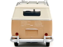 Volkswagen Bus WheelJack Tan and Beige Frank s TV Repair Transformers Rise of the Beasts 2023 Movie Hollywood Rides Series 1/32 Diecast Model Car Jada 34265