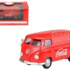 1962 Volkswagen Coca Cola Cargo Van Red 1/43 Diecast Model Motor City Classics 430004