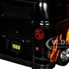 1960 Volkswagen Delivery Van "Maui & Sons" Black with Graphics Limited Edition to 4050 pieces Worldwide 1/24 Diecast Model Car by M2 Machines