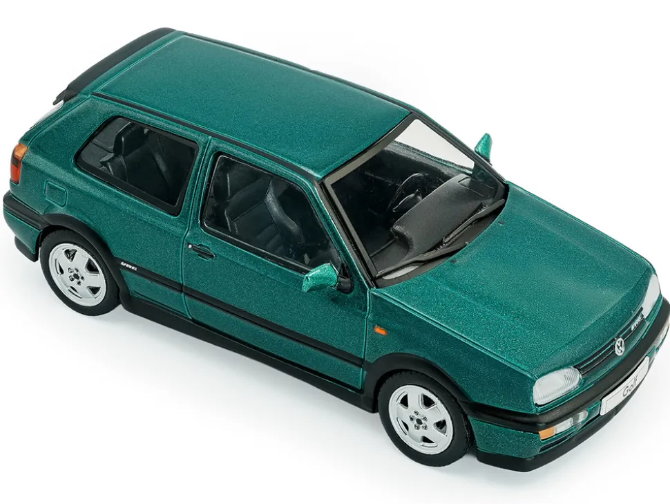 1994 Volkswagen Golf MKIII VR6 Dragon Green Pearl 1/43 Diecast Model Car by Solido