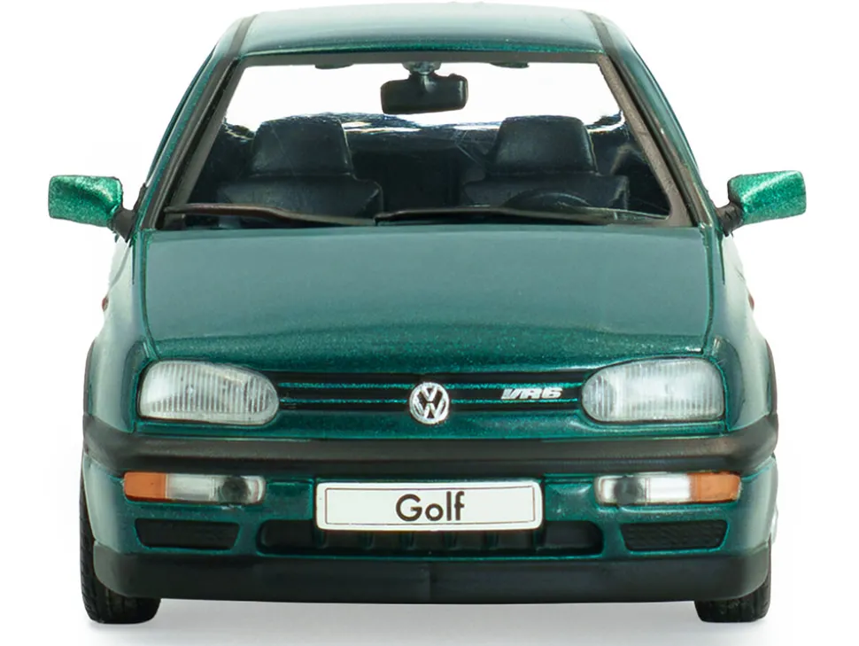 1994 Volkswagen Golf MKIII VR6 Dragon Green Pearl 1/43 Diecast Model Car by Solido