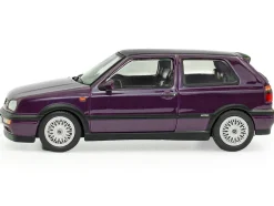 1994 Volkswagen Golf MKIII VR6 Purple Metallic 1/43 Diecast Model Car by Solido
