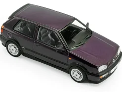 1994 Volkswagen Golf MKIII VR6 Purple Metallic 1/43 Diecast Model Car by Solido