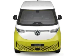 2023 Volkswagen ID. Buzz Van Yellow and White "Special Edition" Series 1/24 Diecast Model Car by Maisto