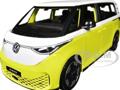 2023 Volkswagen ID. Buzz Van Yellow and White 