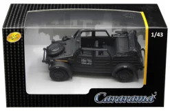 Volkswagen Kubelwagen Convertible K Type 82 Black 1/43 Diecast Model Car Cararama 4-90650