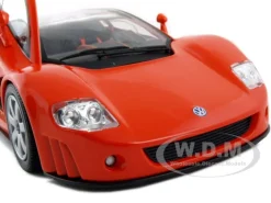 Volkswagen Nardo W12 Show Car Orange 1/18 Diecast Model Car Motormax 73141