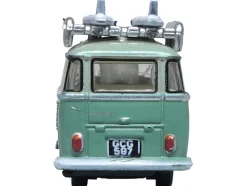 Volkswagen T1 Samba Bus RHD (Right Hand Drive) Green Two-Tone with Surfboards on Roof Rack 1/148 (N) Scale Diecast Model Car by Oxford Diecast