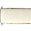 Volkswagen Type 2 (T3) Van White Metallic with Graffiti Graphics 1/24 Diecast Model Car by Motormax