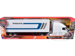 Volvo VN-780 Truck with Dry Van Trailer White 