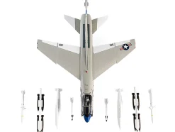 Vought A 7E Corsair II Attack Aircraft VA-93 Blue Blazers USS Midway 1979 United States Navy 1/72 Diecast Model JC Wings JCW-72-A7-006