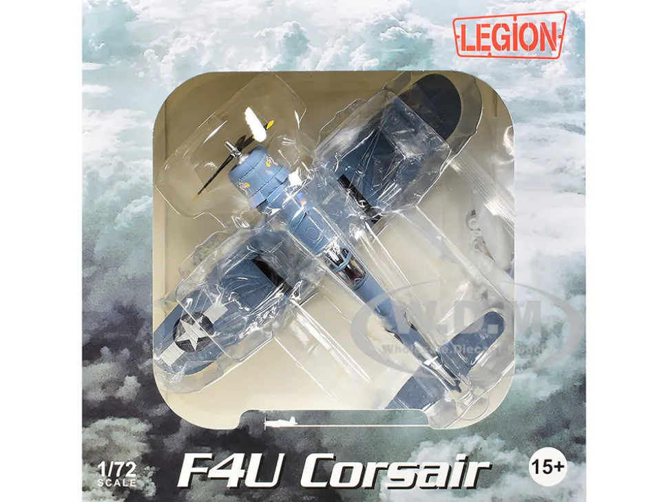 Vought F4U-1A Corsair Fighter Aircraft "Marines Dream, Capt. Edwin Olander, VMF-214 Black Sheep, Vella Lavella, Solomon Islands" (1943) United States Marine Corps 1/72 Diecast Model Airplane by Legion