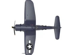 Vought F4U-1D Corsair Fighter Aircraft "Robert Wade, VMF-323 Death Rattlers, Yontan Airfield, Okinawa" (1945) United States Marine Corps "Planes of World War II" Series 1/72 Diecast Model Airplane by Luppa