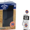 1951 Wayne 505 Gas Pump Union 76 Regular Gasoline No Gas White Vintage Gas Pumps Series 12 1/18 Diecast Model Greenlight 14120B