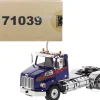 Western Star 4700 SB Tandem Day Cab Tractor Blue 1/50 Diecast Model Diecast Masters 71039
