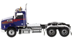 Western Star 4700 SB Tandem Day Cab Tractor Blue 1/50 Diecast Model Diecast Masters 71039